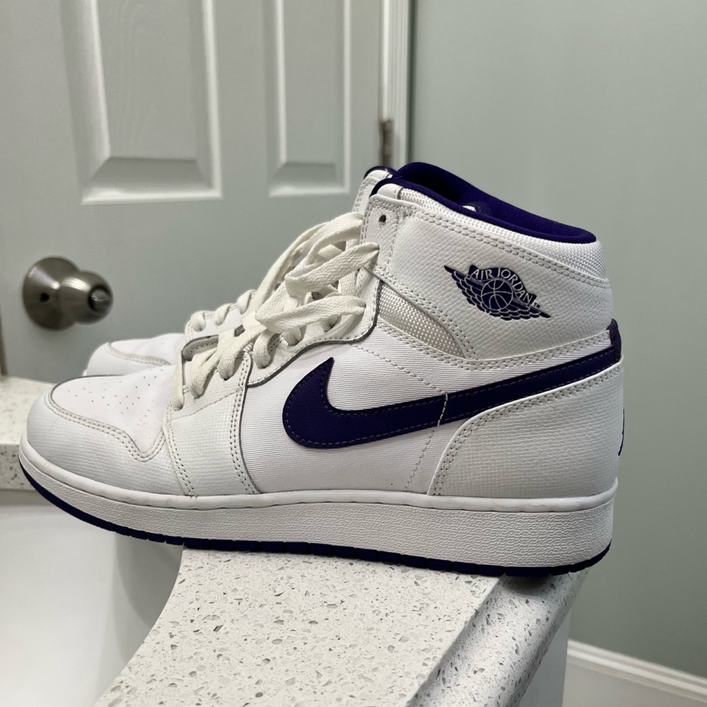 Air Jordan 1 Retro High GG 'White Court Purple - size 8.5 men’s